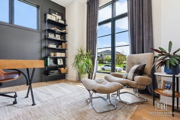 Modern home office Indianapolis | Executive Homes
